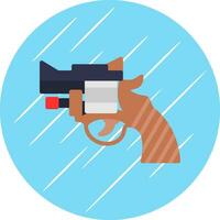 Revolver Vector Icon Design