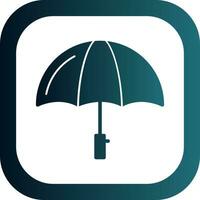 Umbrella Vector Icon Design