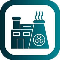 Nuclear energy Vector Icon Design