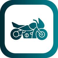 diseño de icono de vector de moto