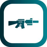 Rifle Vector Icon Design