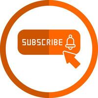 Subscribe Vector Icon Design