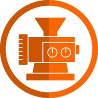 Meat grinder Vector Icon Design