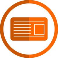 Id card Vector Icon Design