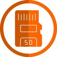 Sd card Vector Icon Design