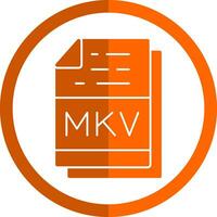 Mkv Vector Icon Design