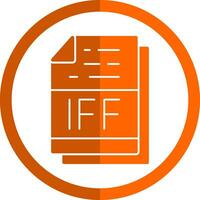 IFF File Format Vector Icon Design