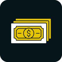 diseño de icono de vector de dinero