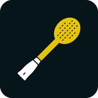 Slotted spoon Vector Icon Design