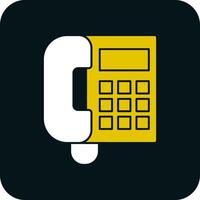 Telephone Vector Icon Design