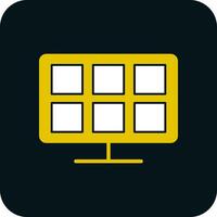 Screen Vector Icon Design