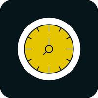 diseño de icono de vector de reloj