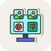 Social media Vector Icon Design