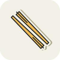 Chopsticks Vector Icon Design