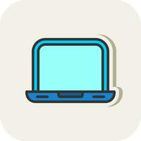 Laptop Vector Icon Design