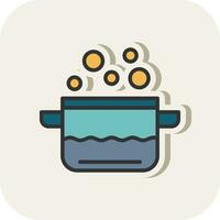 Pot Vector Icon Design