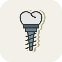 Implant Vector Icon Design