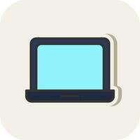 Laptop Vector Icon Design