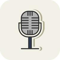 Microphone Vector Icon Design