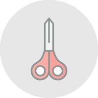 Scissors Vector Icon Design