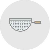 Strainer Vector Icon Design