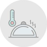 Thermometer Vector Icon Design