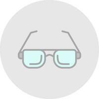 Glasses Vector Icon Design