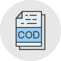 Cod Vector Icon Design