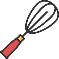 Whisk Vector Icon Design