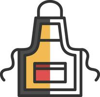 Apron Vector Icon Design