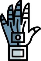 Glove Vector Icon Design