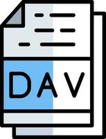 File Extensions Vector Icon Design