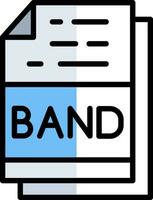 Band Vector Icon Design