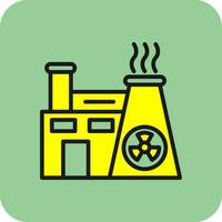 Nuclear energy Vector Icon Design