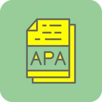 Apa Vector Icon Design