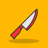 diseño de icono de vector de cuchillo