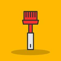 Basting brush Vector Icon Design