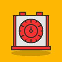 Timer Vector Icon Design