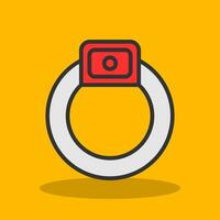 Ring Vector Icon Design