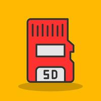 Sd card Vector Icon Design