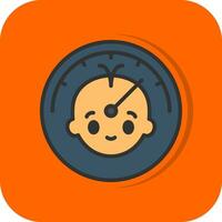 Speedmeter Vector Icon Design