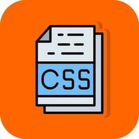Css File Format Vector Icon Design