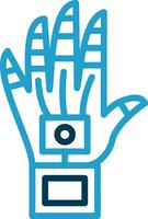 Glove Vector Icon Design