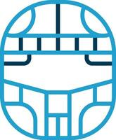 Helmet Vector Icon Design