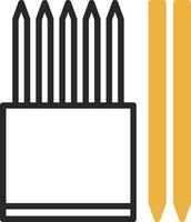 Skewer Vector Icon Design