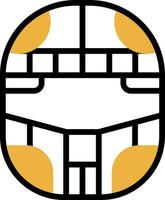 Helmet Vector Icon Design
