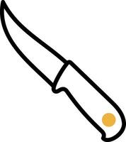 diseño de icono de vector de cuchillo