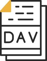 File Extensions Vector Icon Design