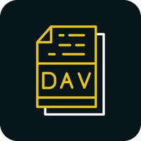 File Extensions Vector Icon Design
