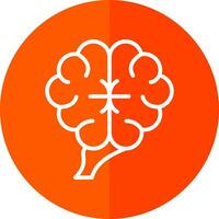 Human brain Vector Icon Design